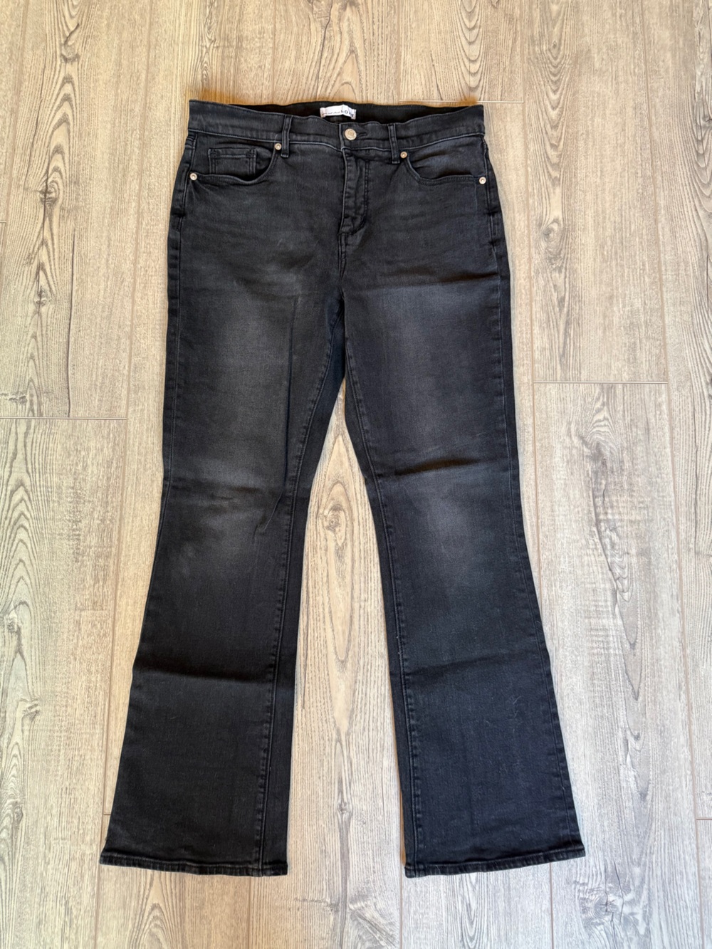 LOFT Black Boot Cut Jeans